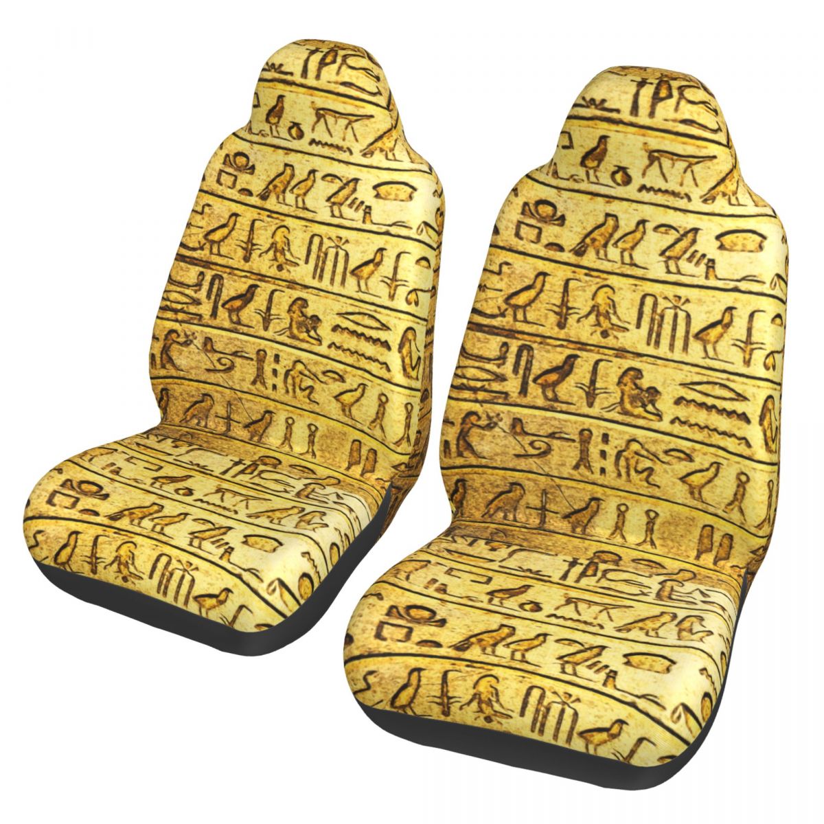 Car Accessories Egypt - Ancient Egyptian Hieroglyphs Universal Car Seat