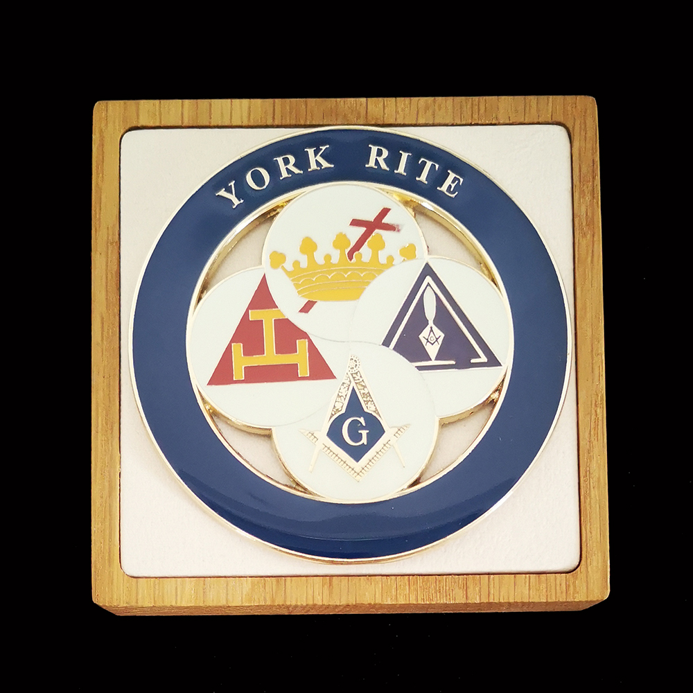 Masonic Car Emblem Badge YORK  - огляд і ціна Car Accessories York