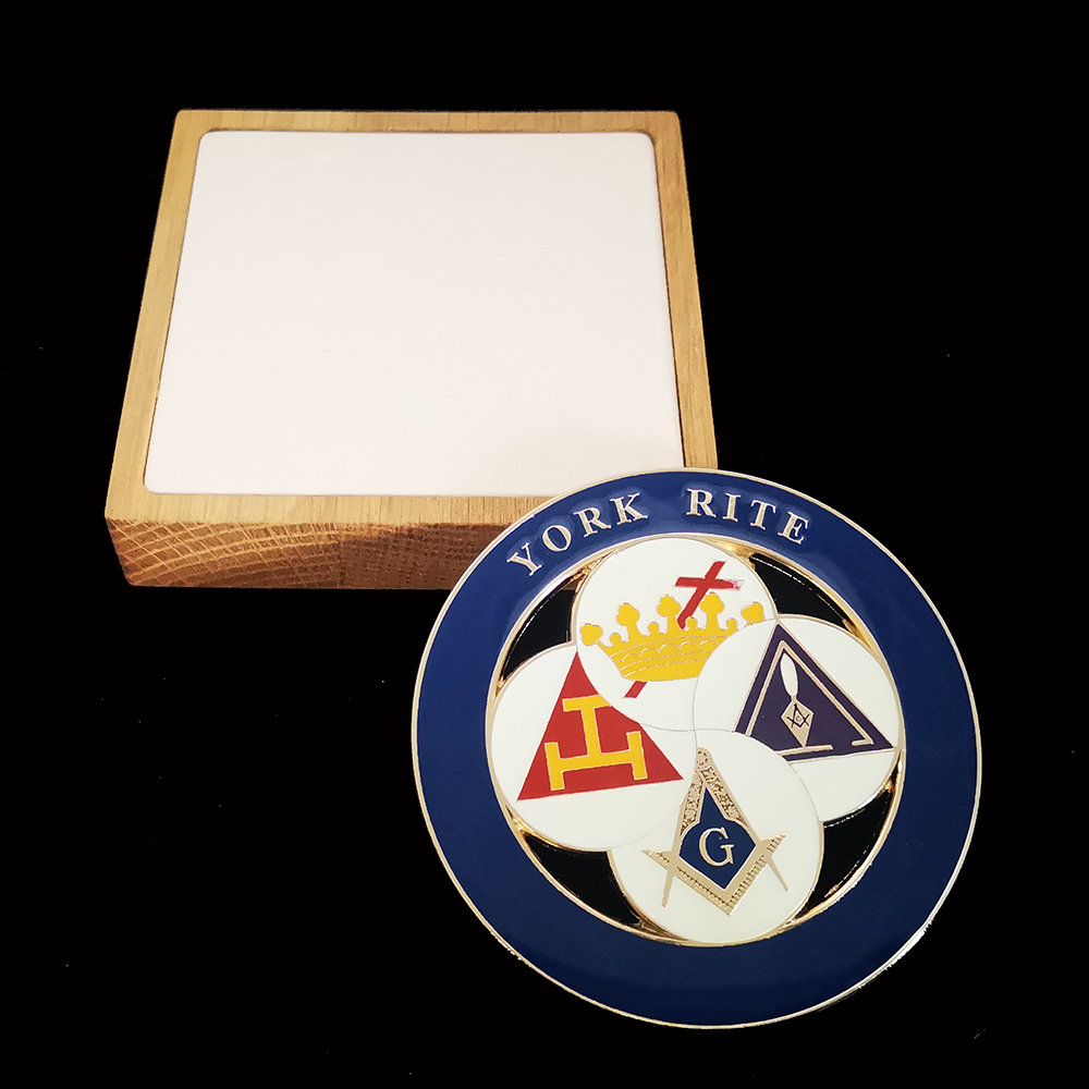 Masonic Car Emblem Badge YORK  - огляд і ціна Car Accessories York