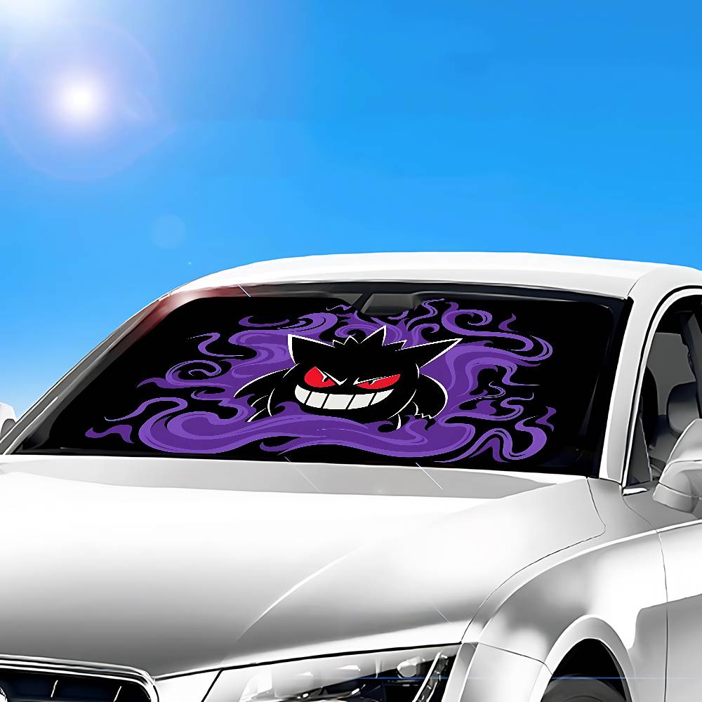 Anime Cute G-Gengar Stylish An - огляд і ціна Windshield Sun Shade