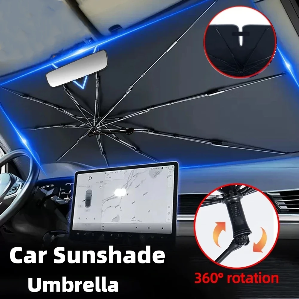 Car Front Windshield Sunshade  - огляд і ціна Windshield Sun Shade