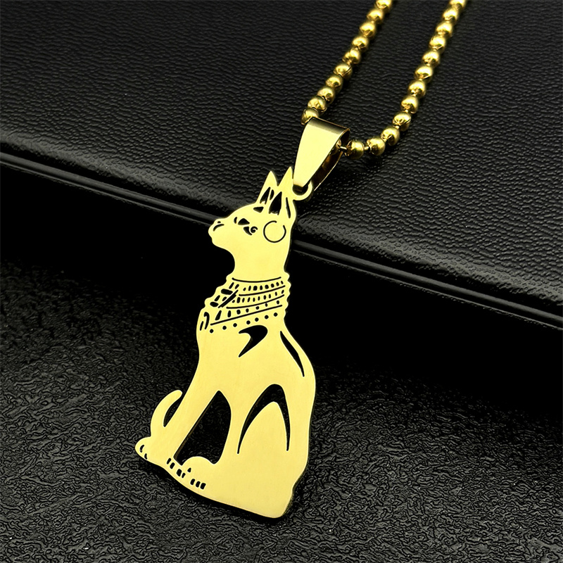 Stainless Steel Egypt Cat Bast - огляд і ціна Car Accessories Egypt