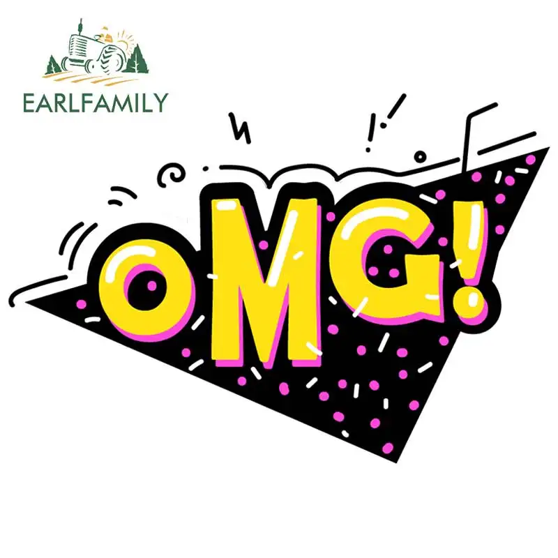 EARLFAMILY 13cm x 9cm For OMG  - огляд і ціна Car Accessories Omg