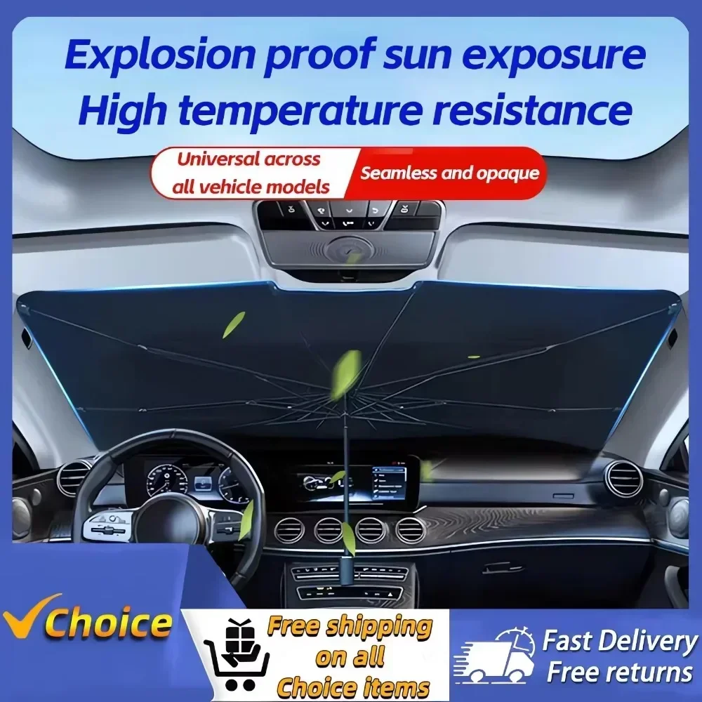 Car Sunshade Windshield Umbrel - огляд і ціна Windshield Sun Shade