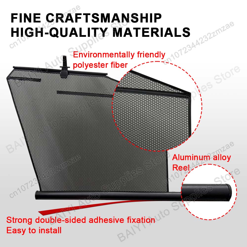 For BYD Dolphin 2021-2025 Car  - огляд і ціна Automatic Car Sunshade