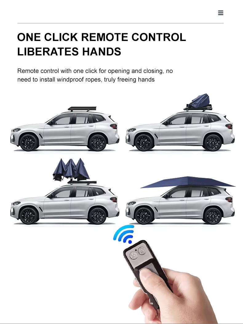 2024 New Product Wholesale 3.8 - огляд і ціна Automatic Car Sunshade