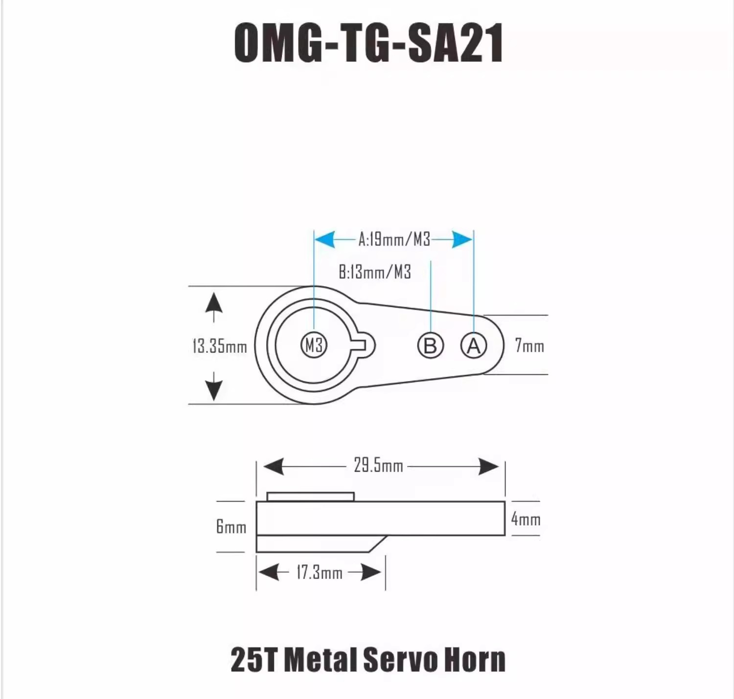 OmG New Product 25T Servo Arm  - огляд і ціна Car Accessories Omg