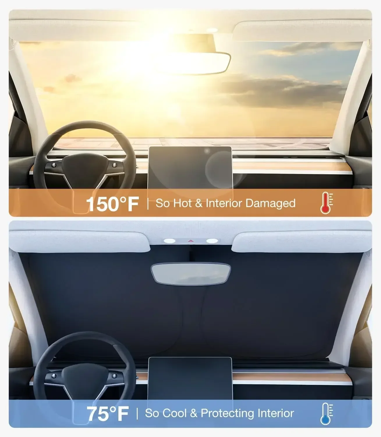 Car Sunshade Front Windshield  - огляд і ціна Windshield Sun Shade