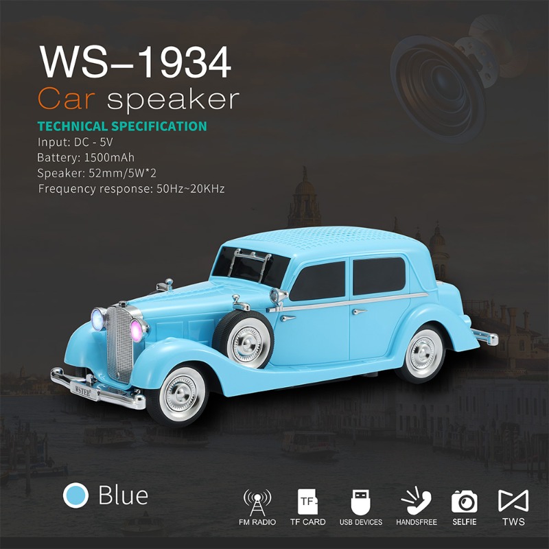 WS-1934 Wireless Car Shape Sou - огляд і ціна Car Accessories Amazon